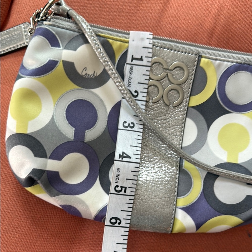 Coach Silver And Multicolor Patterned Women's Bag - image 8